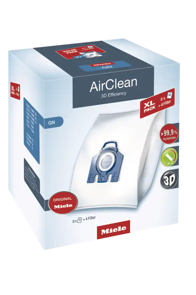 Miele GN AirClean Replacement Bags XL Pack