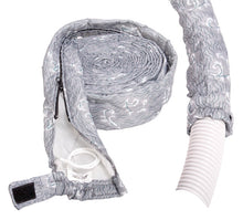 Load image into Gallery viewer, VacSoc Plastiflex Zippered 35ft Central Vacuum Hose Cover
